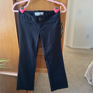 ✨Sold✨Low rise flare slacks